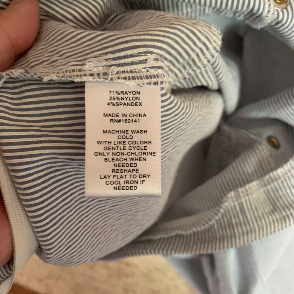 Daily thread sear sucker stripe 2x pants - Picture 4 of 10